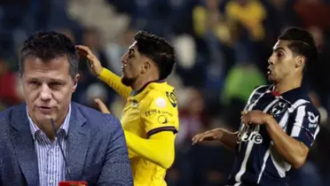 José Antonio Noriega en el América vs Rayados / FOTO ESTO