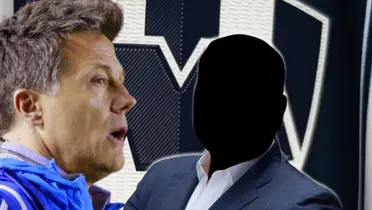 José Antonio Noriega junto a figura incógnita / FOTO ABC NOTICIAS