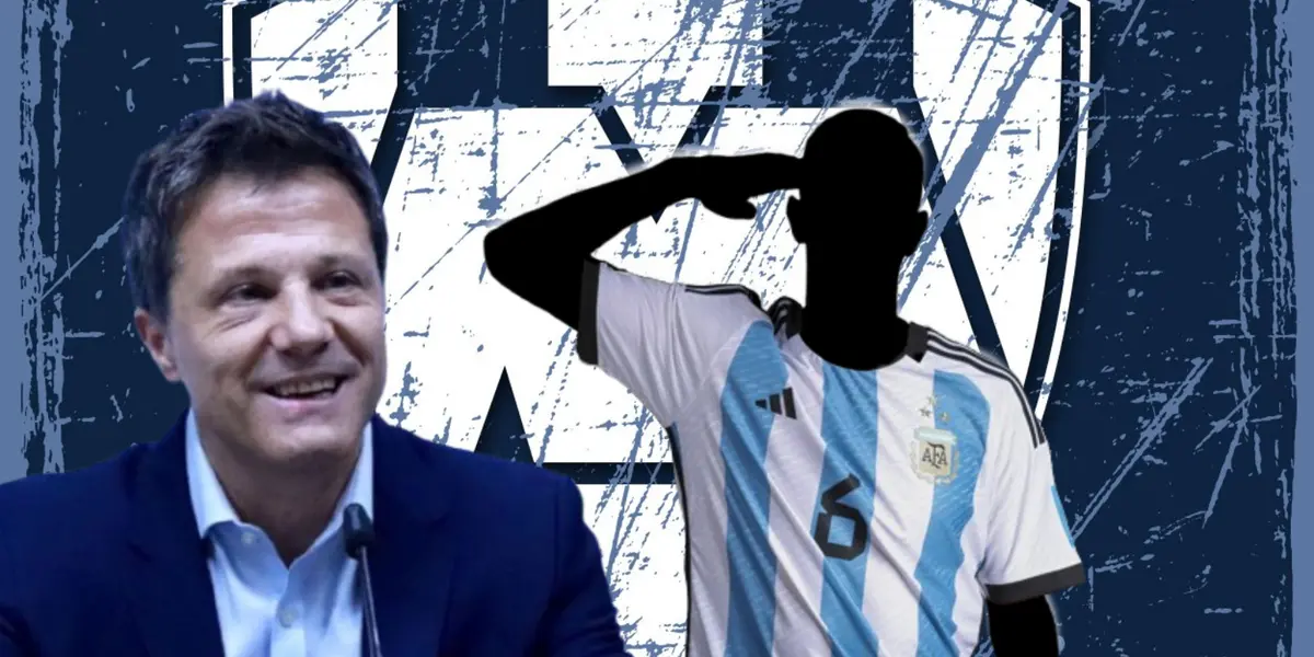 José Antonio Noriega junto a futbolista argentino incógnito / FOTO ONCE DIARIO