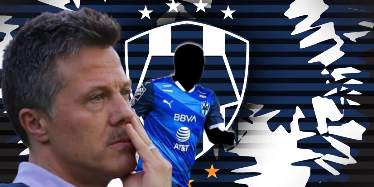 José Antonio Noriega junto a futbolista incógnito de Rayados / FOTO 90 MIN