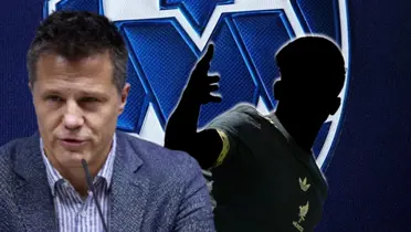 José Antonio Noriega junto a futbolista incógnito del Tri / FOTO ESTO