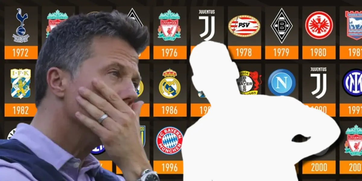 José Antonio Noriega junto a futbolista incógnito / FOTO BOLAVIP