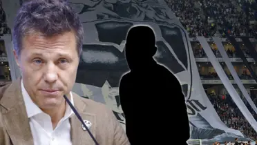 José Antonio Noriega junto a futbolista incógnito / FOTO JAM MEDIA