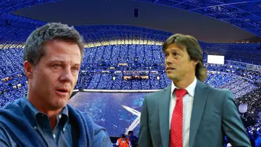 José Antonio Noriega junto a Matías Almeyda / FOTO AS MÉXICO