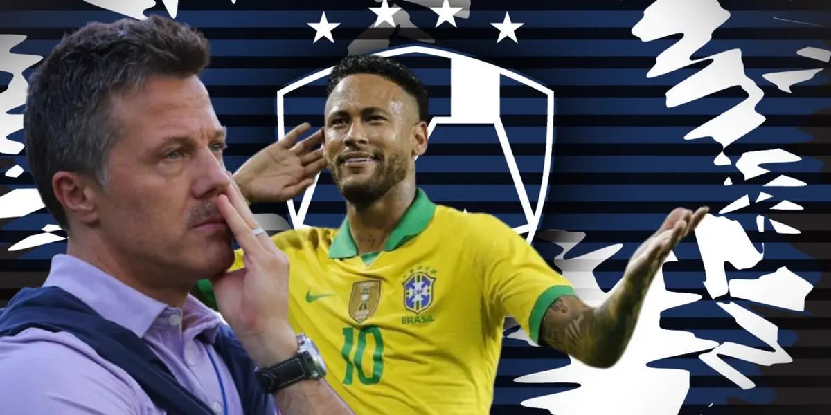 José Antonio Noriega junto a Neymar Jr. / FOTO 90 MIN