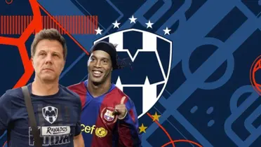 José Antonio Noriega junto a Ronaldinho / FOTO AS