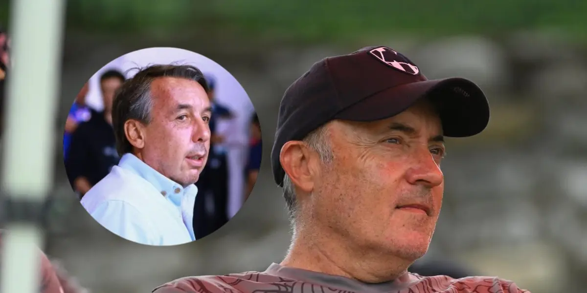 José Antonio Noriega y Emilio Azcárraga/Foto Hora Cero Deportes..