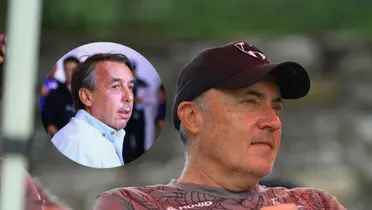 José Antonio Noriega y Emilio Azcárraga/Foto Hora Cero Deportes..