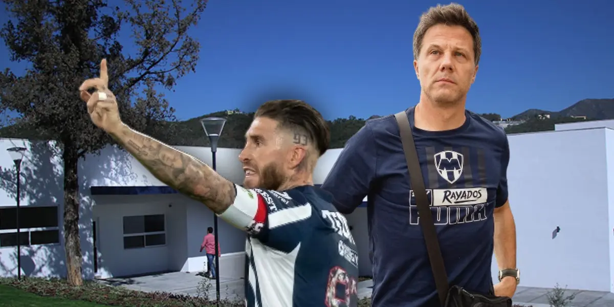 José Antonio Noriega y Sergio Ramos/Foto Rayados.