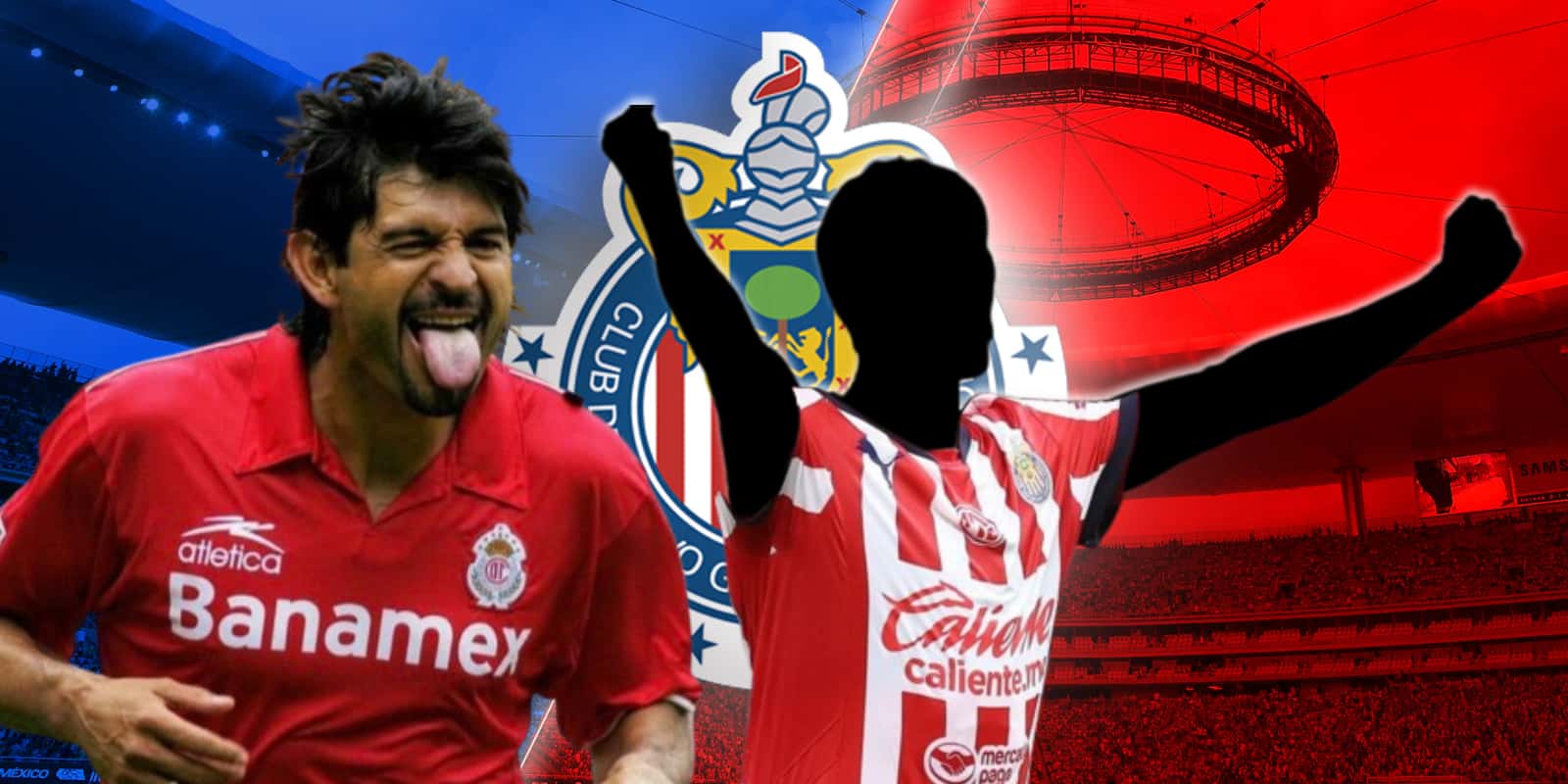 José Cardozo junto a futbolista incógnito de Chivas / FOTO