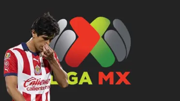 José Juan Macías junto a logo de la Liga MX / FOTO MARCA