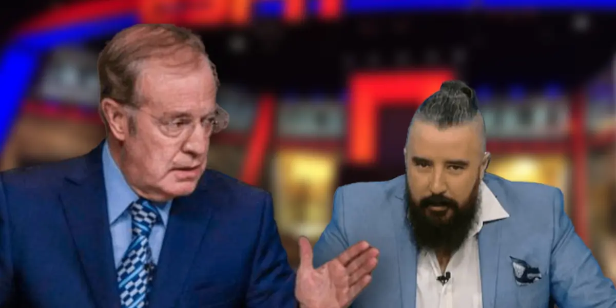 José Ramón Fernández y Álvaro Morales/ Foto ESPN.