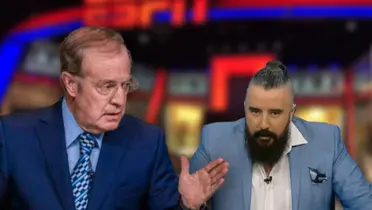 José Ramón Fernández y Álvaro Morales/ Foto ESPN.