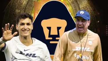 Juan Ignacio Dinenno junto a Efraín Juárez / FOTO RÉCORD