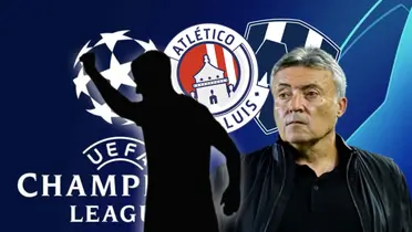 Juanpe Ramírez en forma de silueta y Domenec Torrent/ Foto UEFA.com