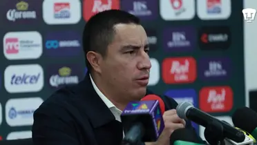 Juárez en confe. Captura de Pumas