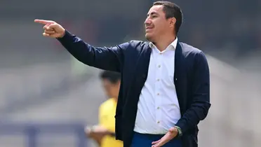 Juárez en partido. Foto: Pumas