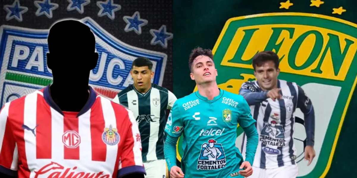 Jugador incógnito de Chivas junto a Bryan González, Paul Bellón y Alan Bautista / FOTO GETTY IMAGES