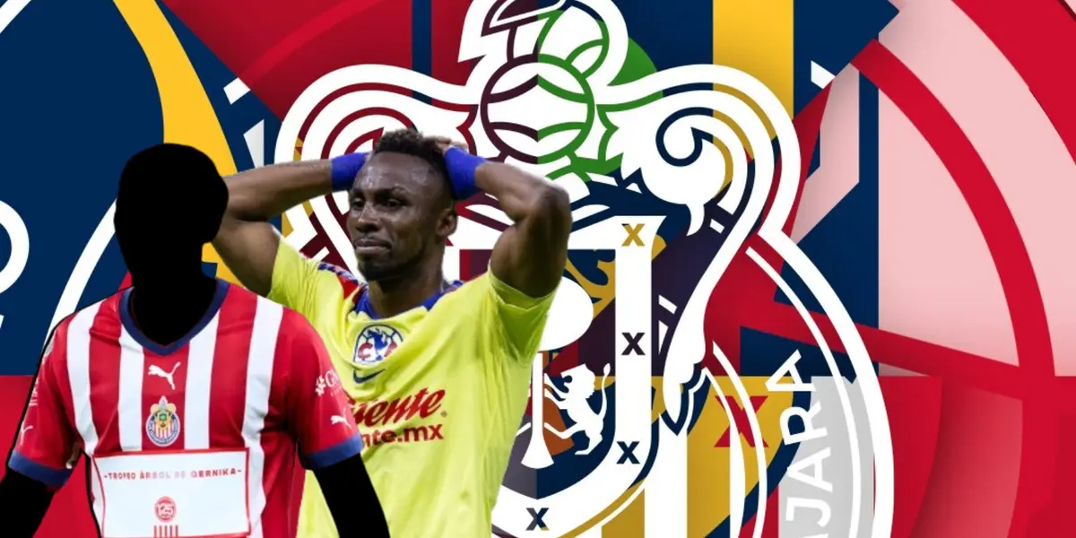 Jugador incógnito de Chivas junto a Julián Quiñones / FOTO GETTY IMAGES