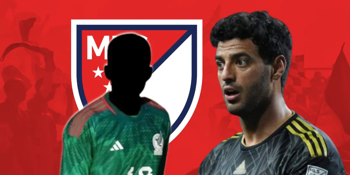 Jugador incógnito del Tri junto a Carlos Vela / FOTO JUAN FÚTBOL