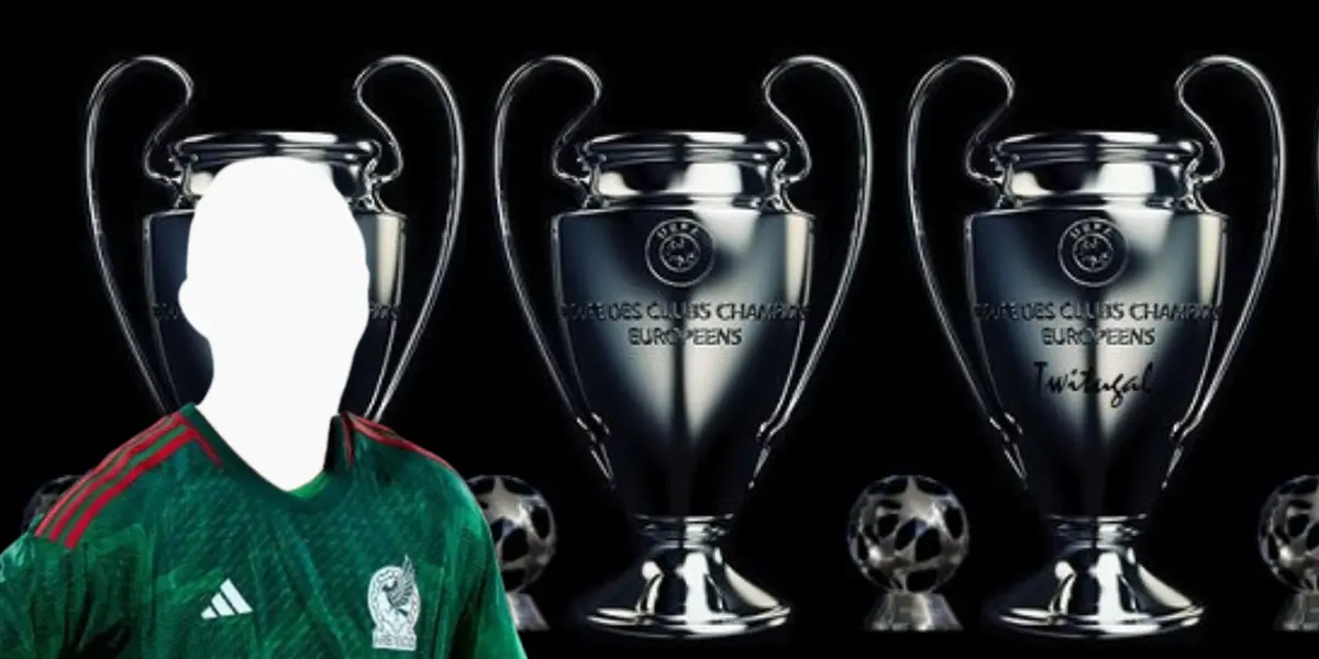 Jugador incógnito del Tri junto a Champions League / FOTO X