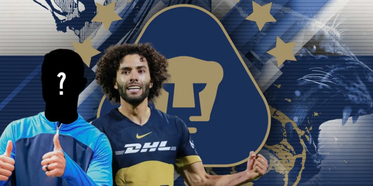 Jugador incógnito junto a César Huerta / FOTO JAM MEDIA