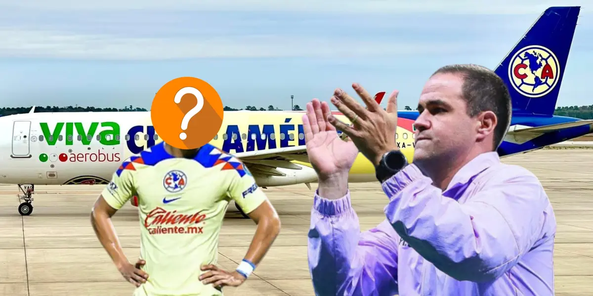 Jugador oculto y André Jardine aplaudiendo /Foto Club América.