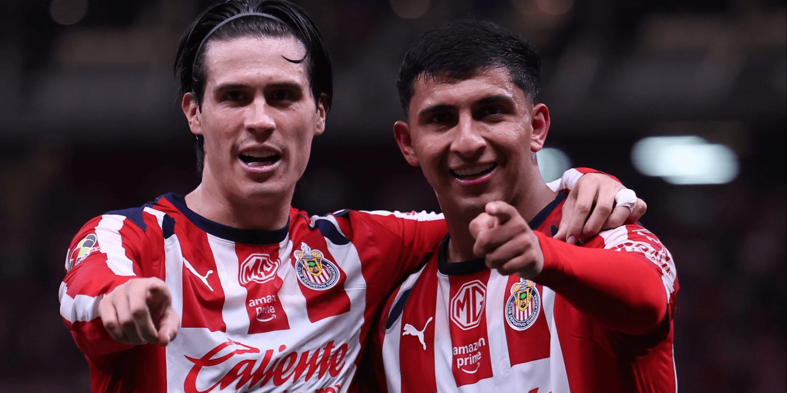 Jugadores celebrando. Foto: Chivas