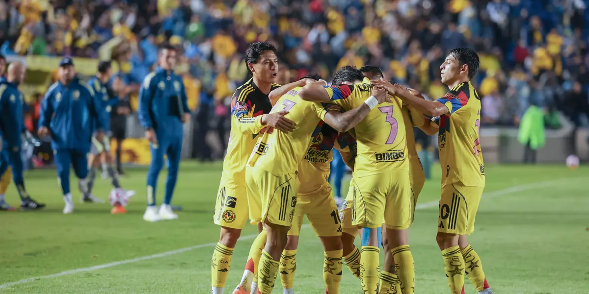 Jugadores celebrando. Foto: Club América