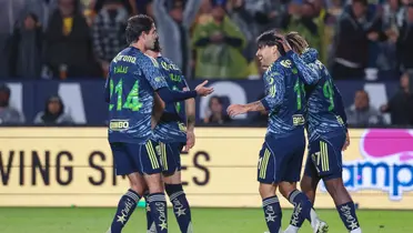 Jugadores celebrando. Foto: Club América