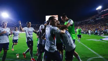 Jugadores celebrando. Foto: Cruz Azul