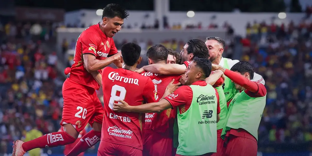 Jugadores celebrando. Foto: Liga MX