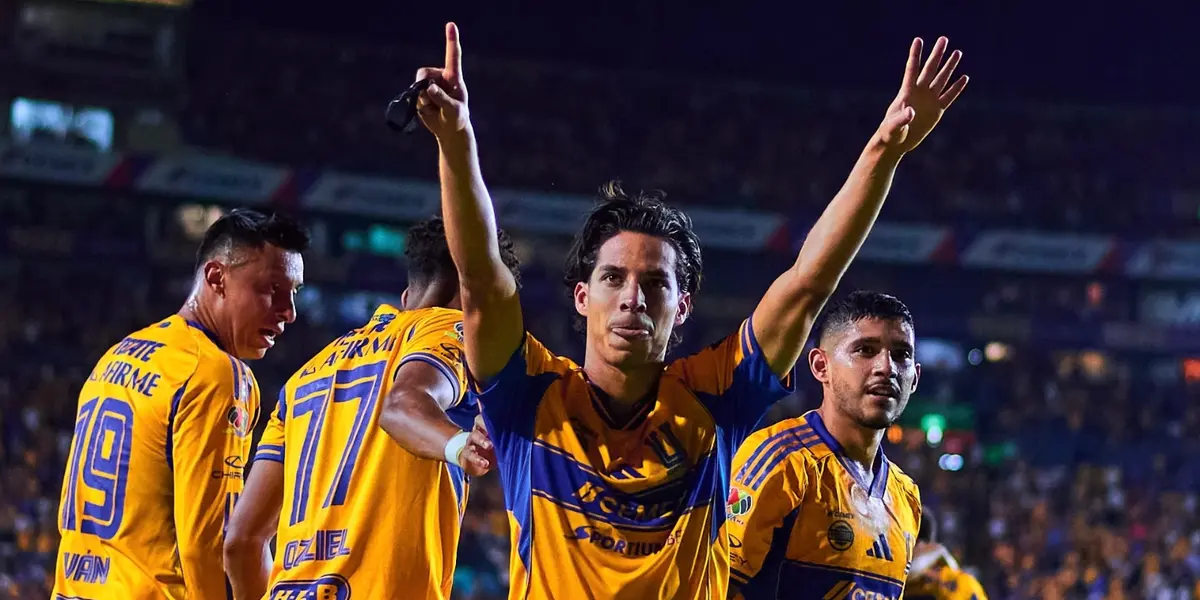 Jugadores celebrando. Foto: Tigres