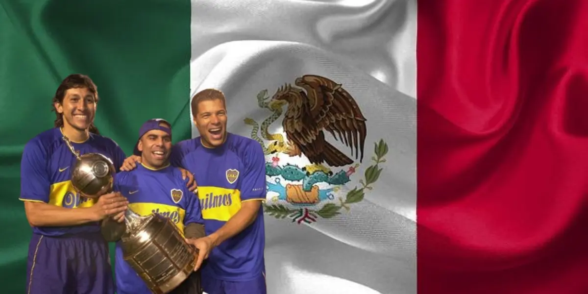 Jugadores de Boca Juniors levantando la Copa Libertadores / FOTO AP