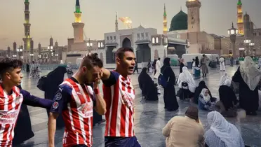 Jugadores de Chivas en Arabia Saudita / FOTO IMAGO7