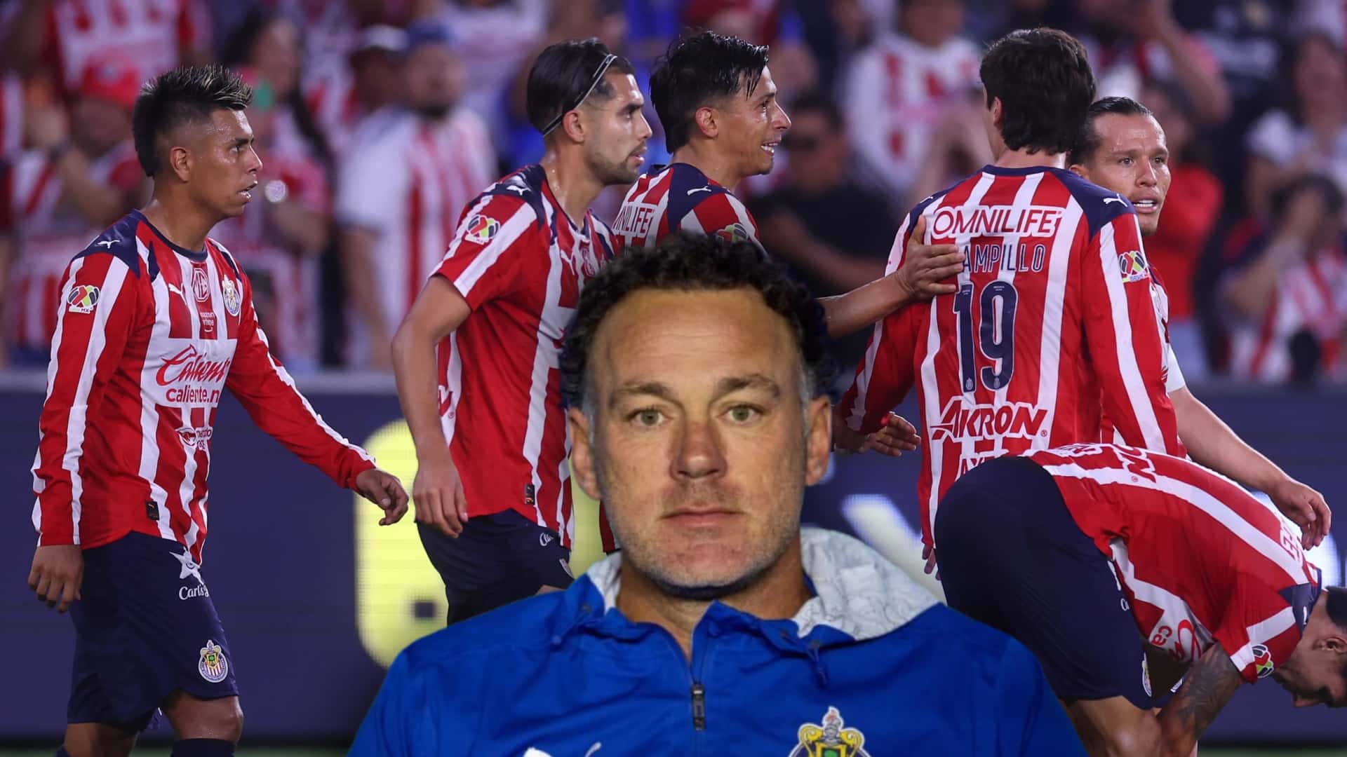 Jugadores de Chivas en el clásico tapatío y Gabriel Milito