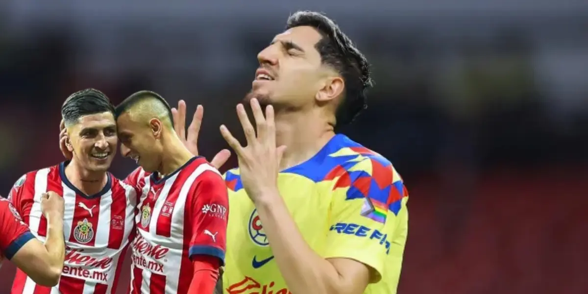 Jugadores de Chivas junto a Diego Valdés / FOTO Getty Images