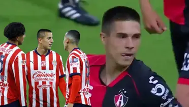 Jugadores de Chivas junto a Uroš Đurđević / FOTO ESPN