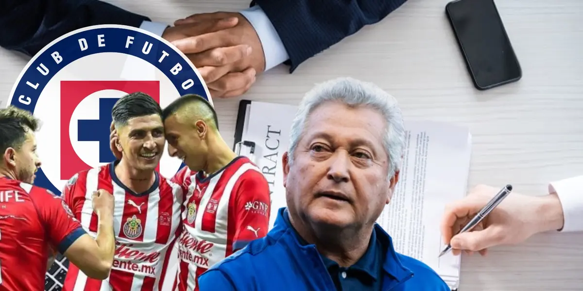 Jugadores de Chivas junto a Víctor Manuel Vucetich / FOTO Facebook