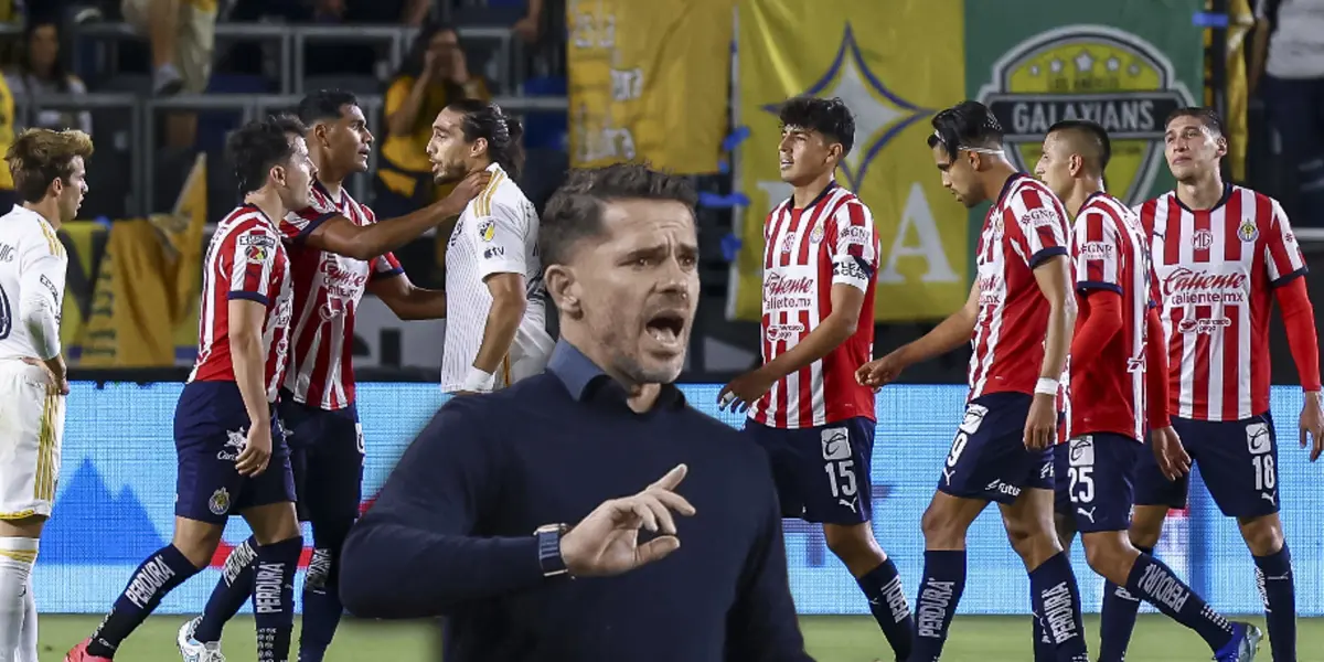 Jugadores de Chivas, La Galaxy y Fernando Gago/ Foto Esto.