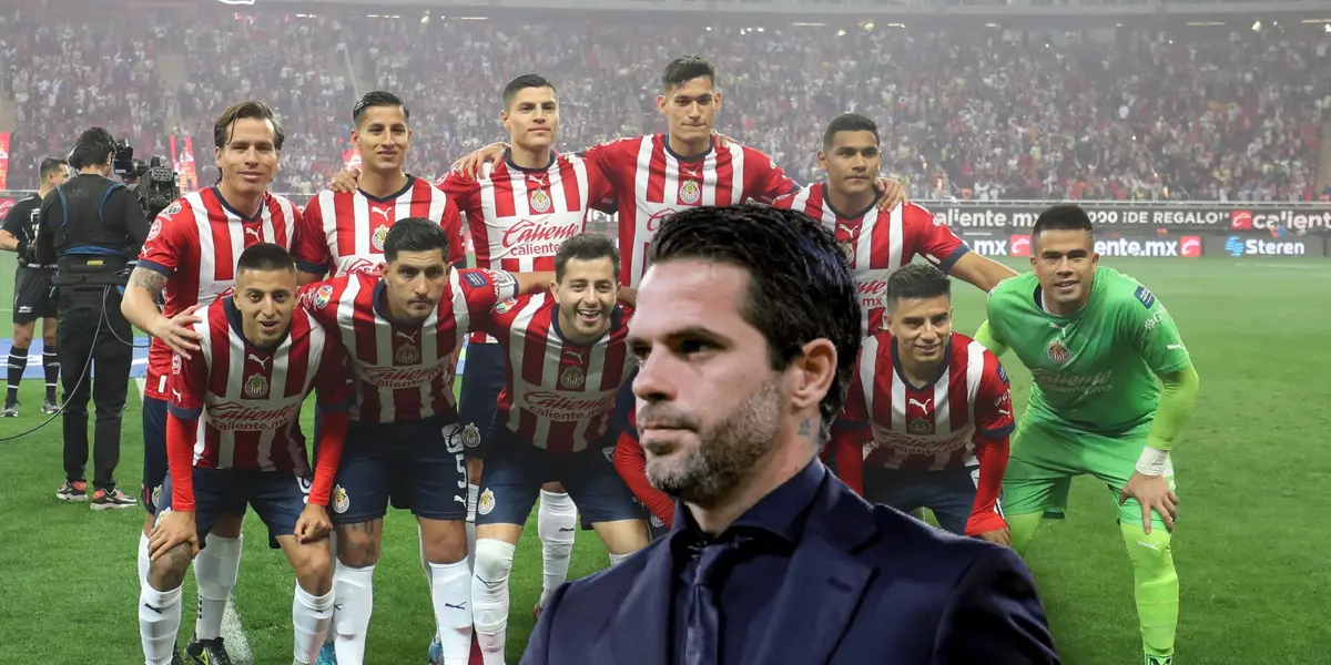 Jugadores de Chivas y Fernando Gago/Foto El Diario NY.