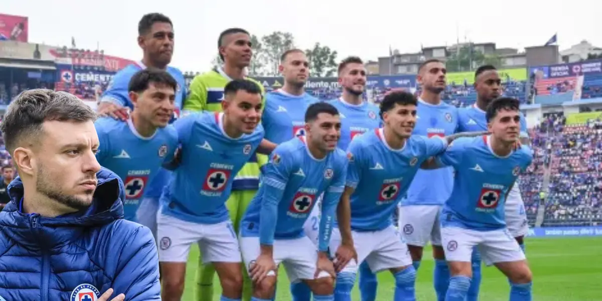 Jugadores de Cruz Azul. Foto: Bolavip