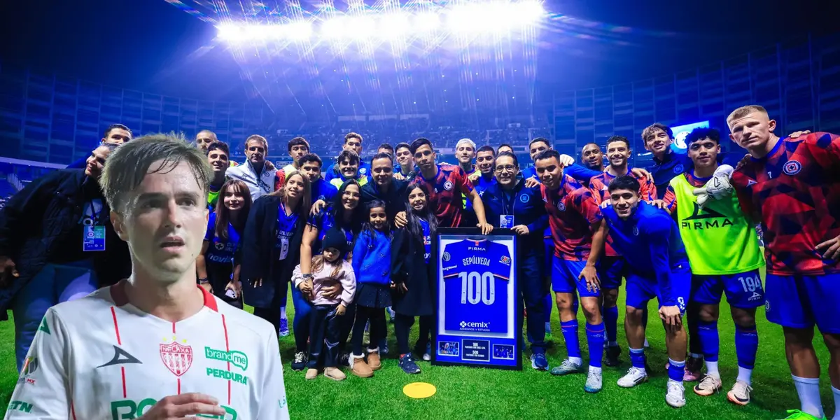 Jugadores de fondo, tomado de Cruz Azul