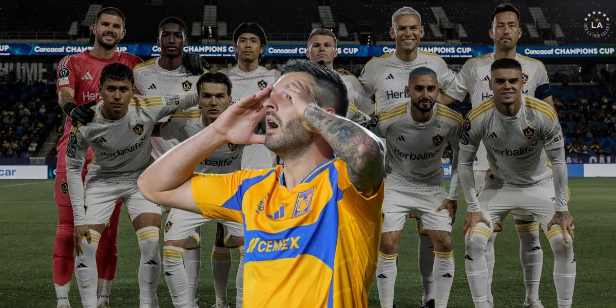 Jugadores de fondo, tomado de LA Galaxy, con Gignac al frente