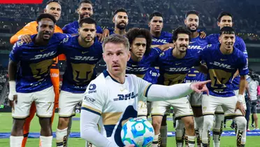 Jugadores de fondo, tomado de Pumas, con Ramsey al frente
