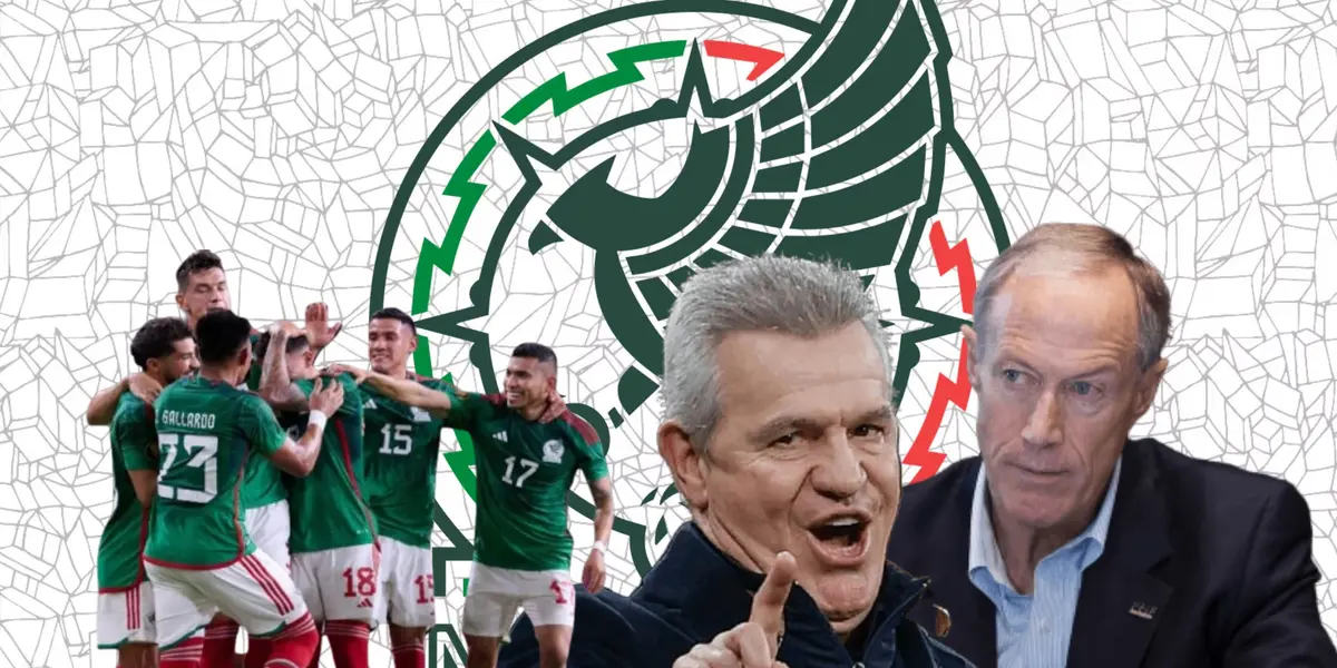 Jugadores de la Selección Mexicana, Javier Aguirre e Ivar Sisniega/Foto Etsy.