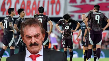 Jugadores de la Selección Mexicana y Ricardo La Volpe/Foto Diario de Morelos.