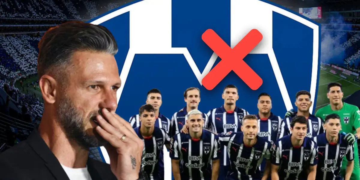 Jugadores de Rayados de Monterrey y Martín Demichelis/Foto Oferten Oferten.