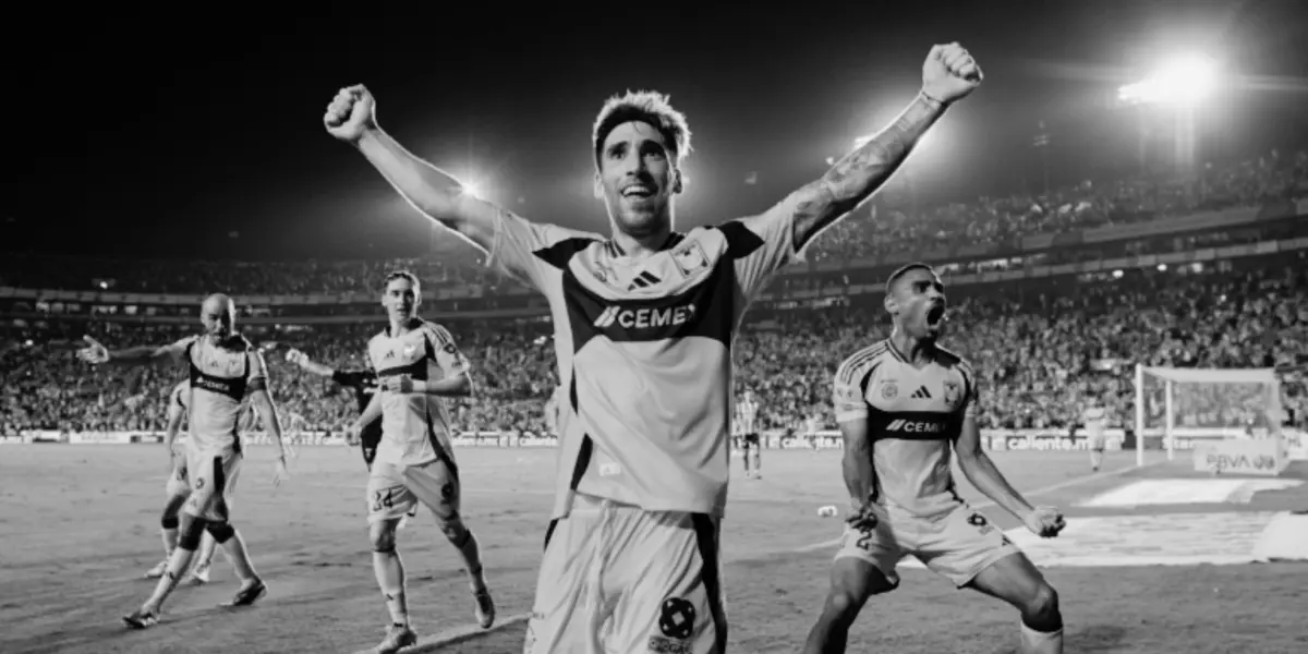 Jugadores de Tigres celebrando. Foto: ESTO