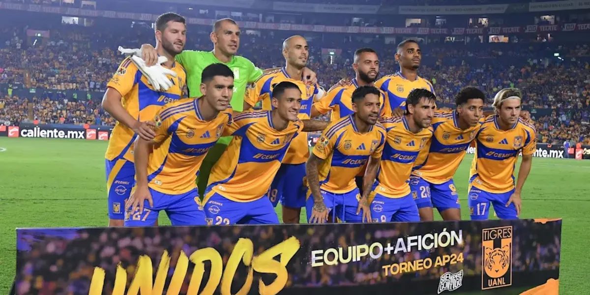 Jugadores de Tigres en formación. Foto: Quinto Partido